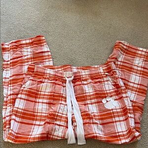 Clemson Plaid Pajama Pants
